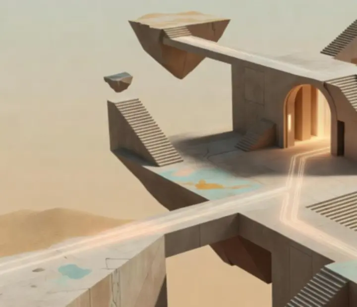 Ukryte przejście w surrealistycznej architekturze Monument Valley